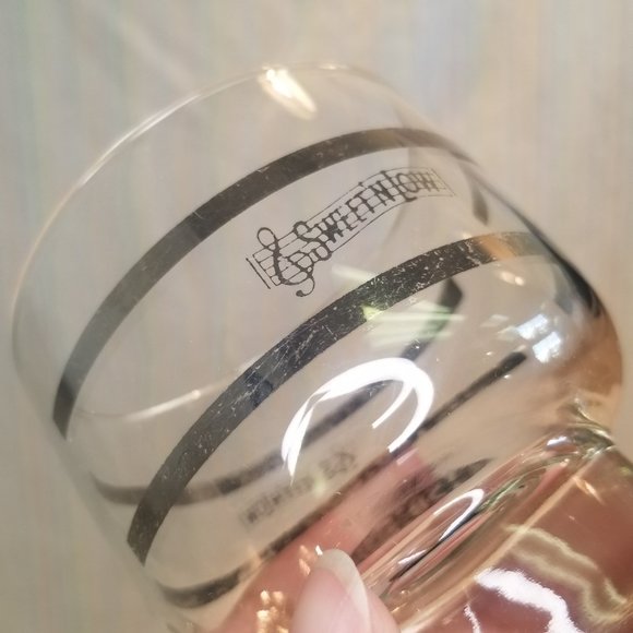 Vintage Libbey Glass Sweet n' Low Logo Sugar Bowl Silver Clear Glass Chrome Lid - Picture 3 of 8